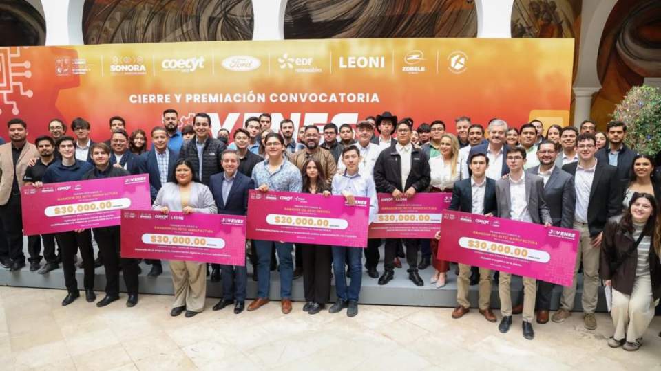 Gobierno de Sonora concluye con éxito programa “Jóvenes Impulsando la Industria” Hermosillo 2024 